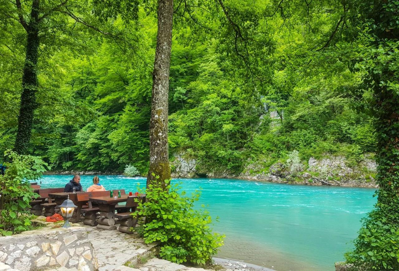 Rafting Camp Encijan Otel Foca Dış mekan fotoğraf