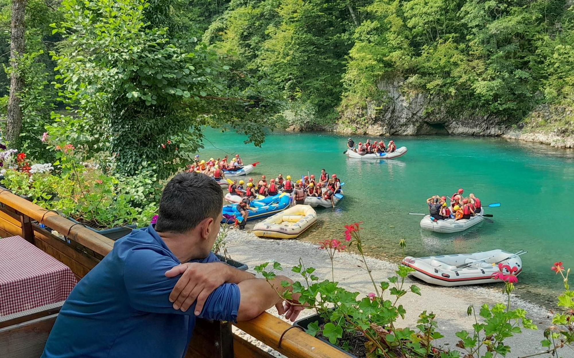 Rafting Camp Encijan Otel Foca Dış mekan fotoğraf