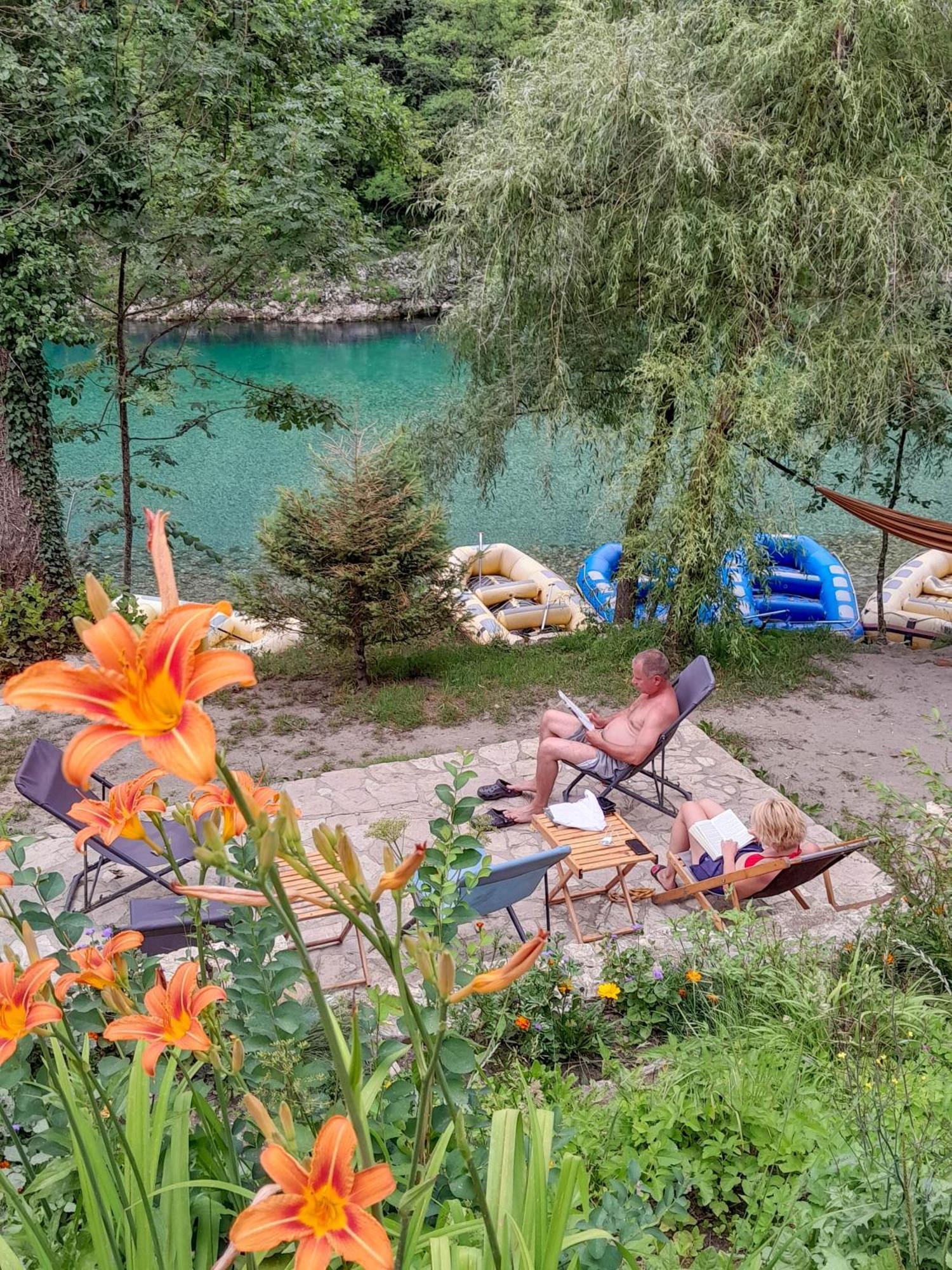 Rafting Camp Encijan Otel Foca Dış mekan fotoğraf