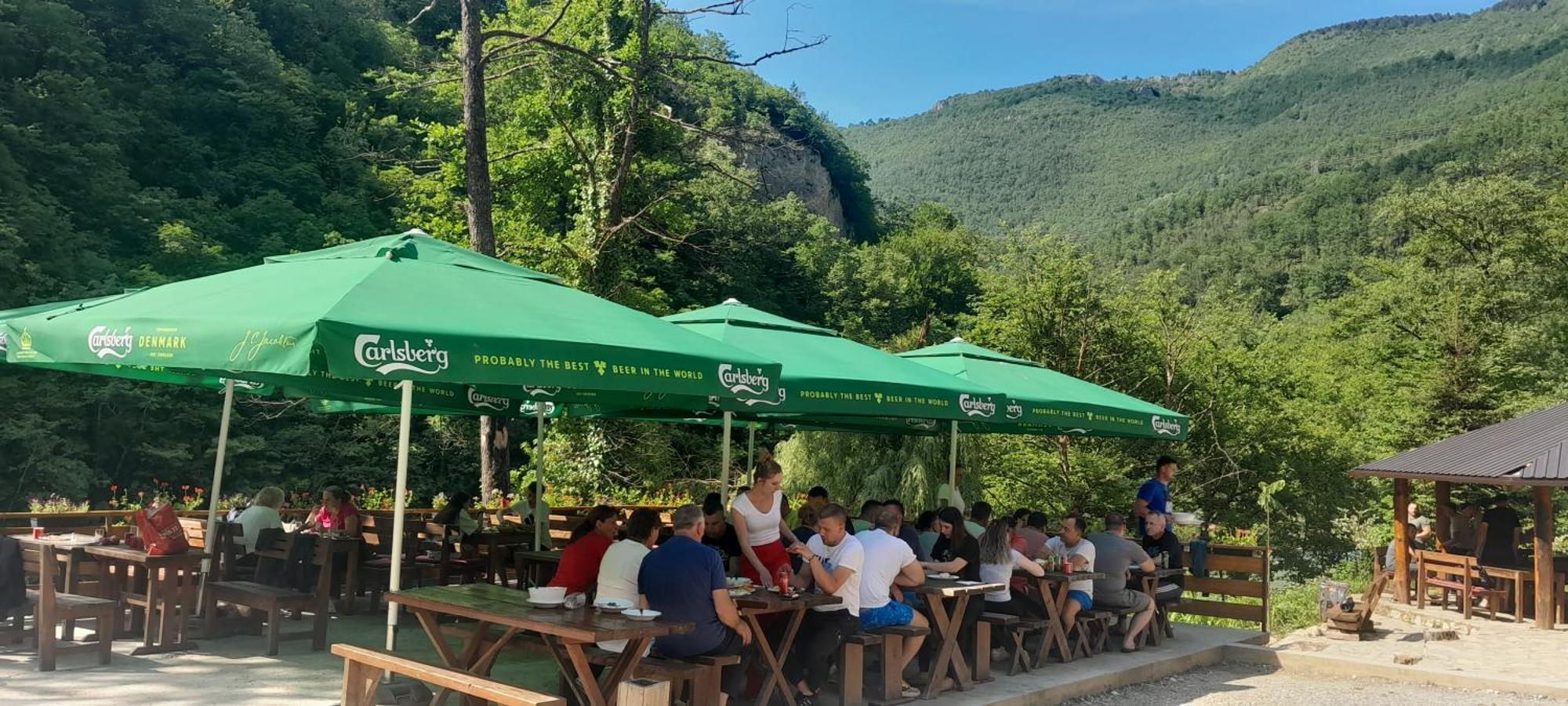 Rafting Camp Encijan Otel Foca Dış mekan fotoğraf