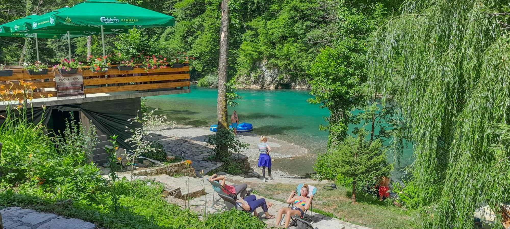 Rafting Camp Encijan Otel Foca Dış mekan fotoğraf