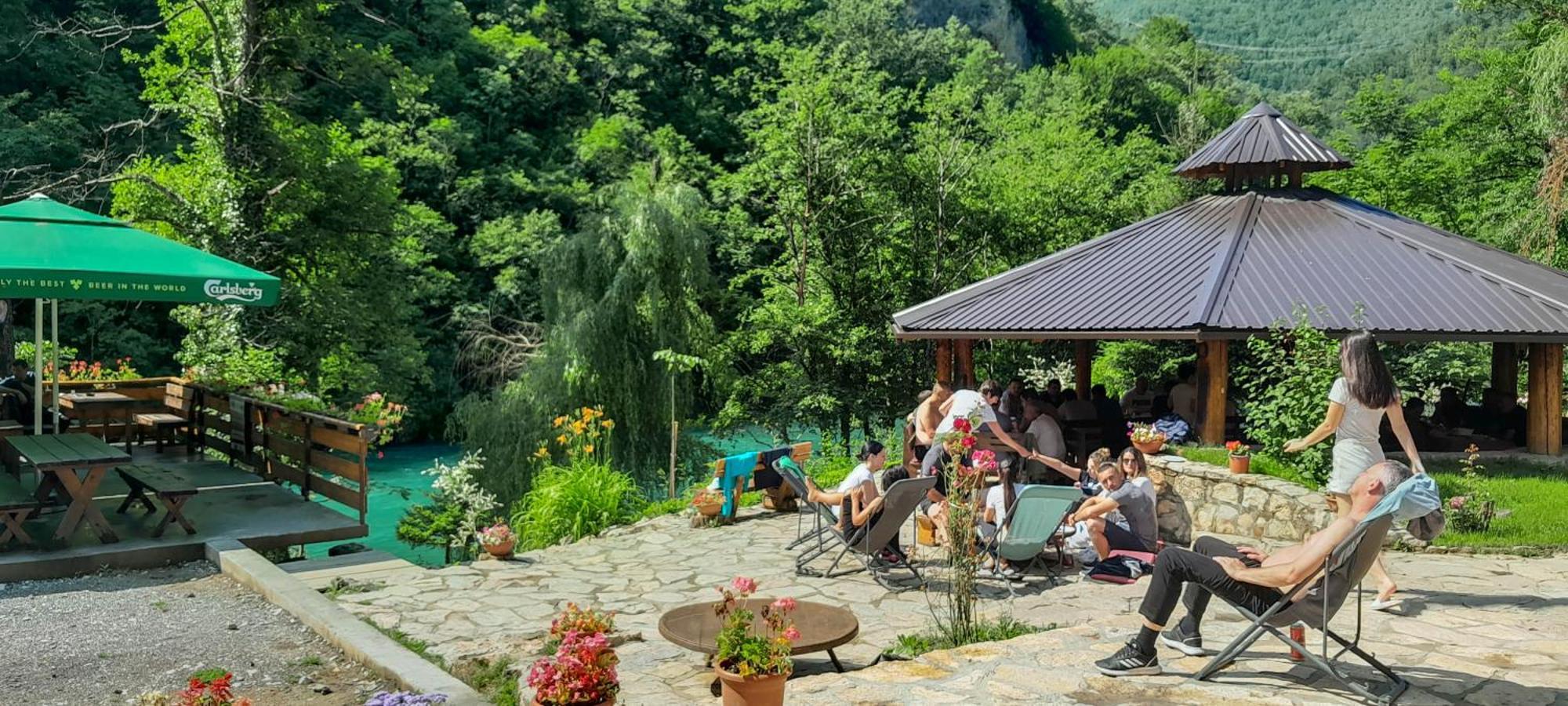 Rafting Camp Encijan Otel Foca Dış mekan fotoğraf