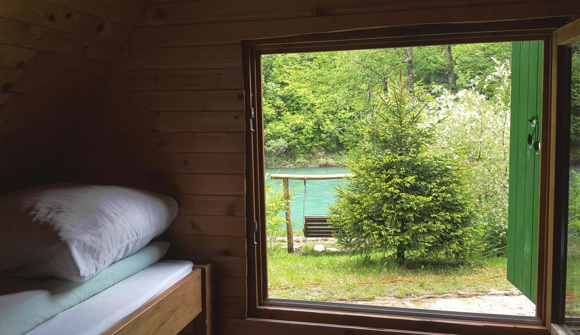 Rafting Camp Encijan Otel Foca Dış mekan fotoğraf